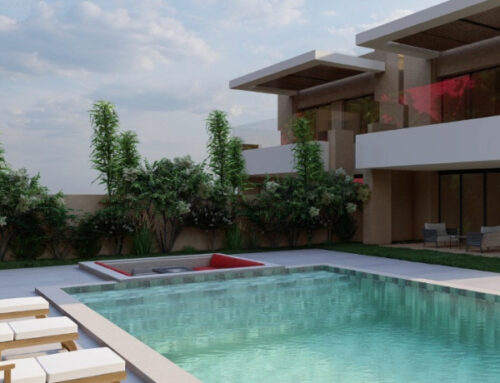 3D piscine Noria Marrakech
